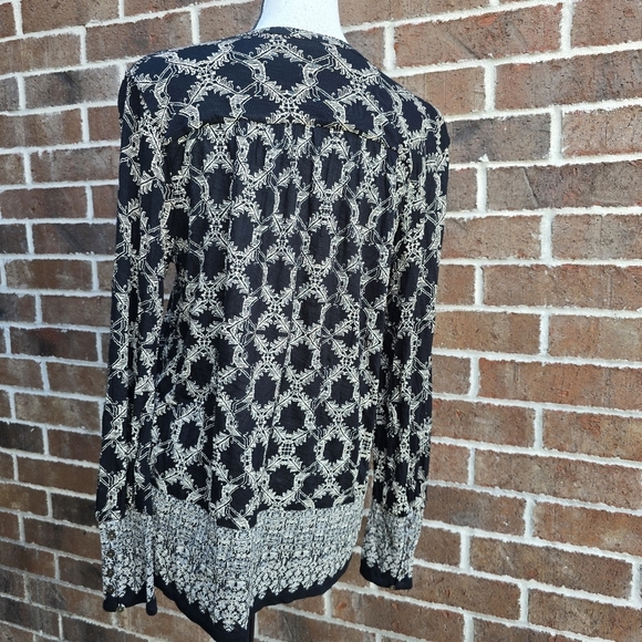 Lucky Brand Patterned Blouse - Picture 5 of 10